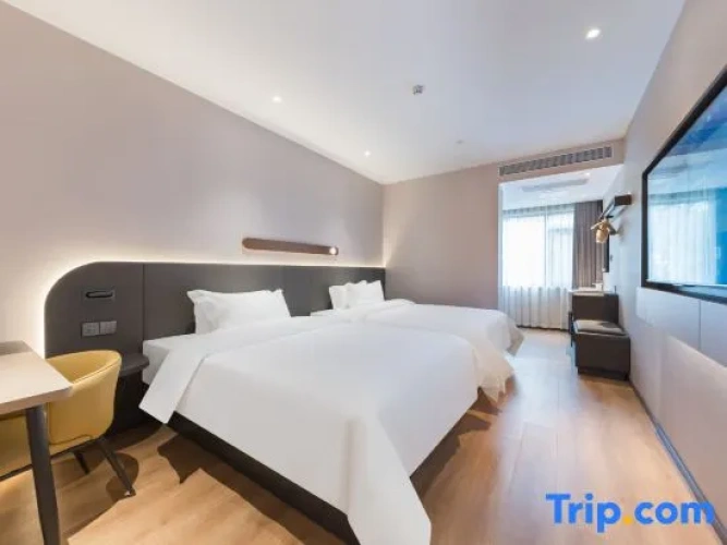 Deluxe Twin room with street view