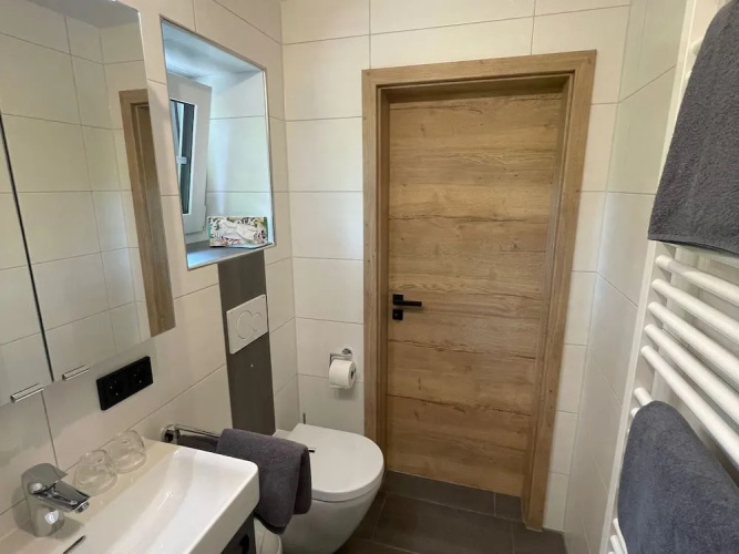 Ferienhaus mit Sauna in Skigebietsnahe