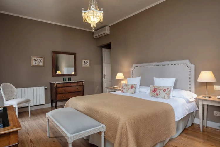 Deluxe Double room with balcony and with garden view