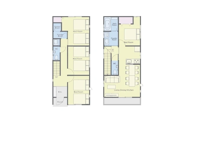 Sextuple Family Villa