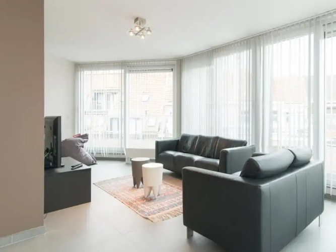 Penthouse in Ostend With sea View Dining