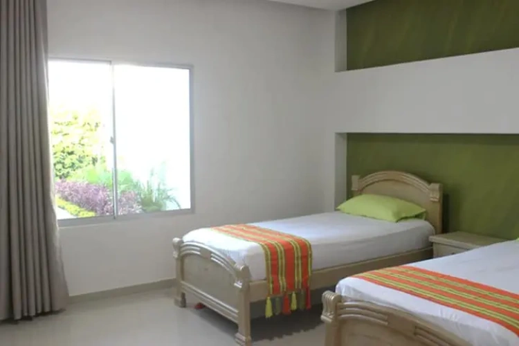 Standard Double room with garden view