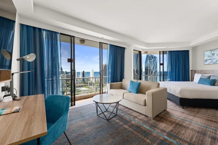 Double Junior Suite with balcony and with ocean view