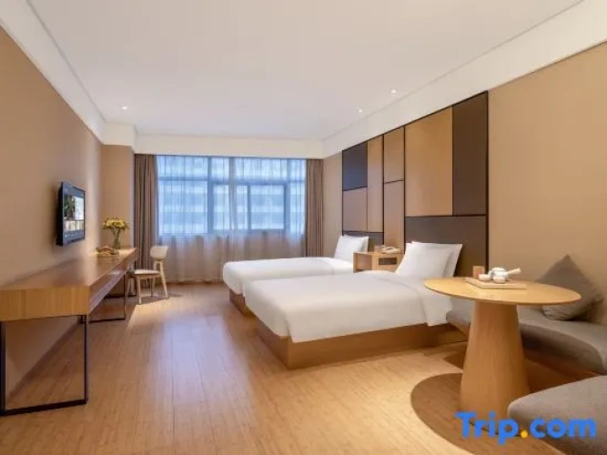 Standard Twin room with street view