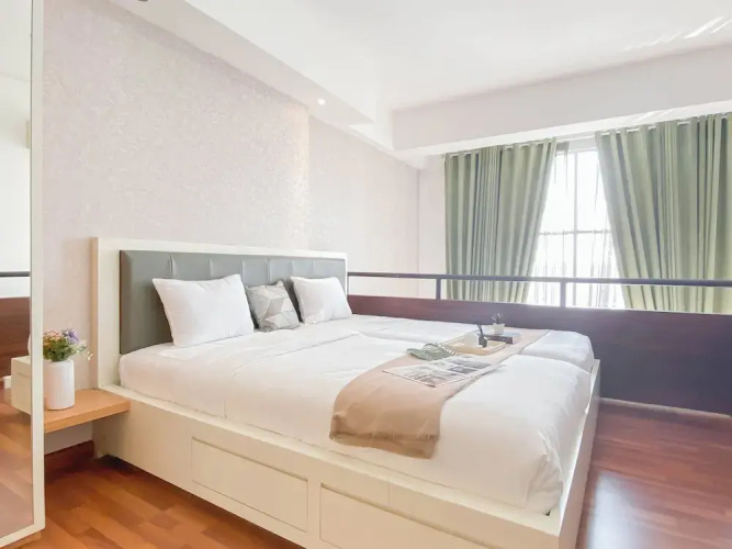 Contemporary Studio Loft Apartment At Park View Condominium