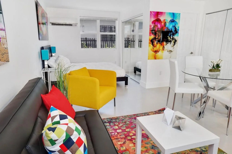 Colorful Studio in Wynwood by Sonder