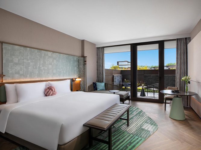 Standard Double room with garden view