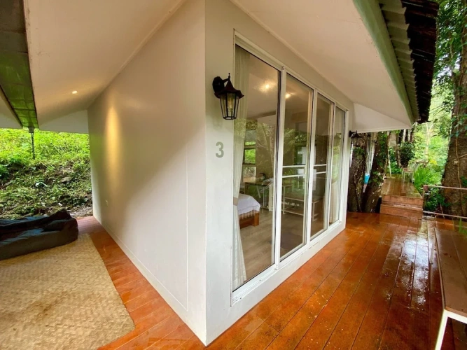 Classic Double Cottage with balcony and with garden view