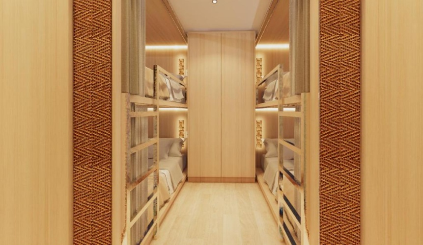 Bed in Dorm