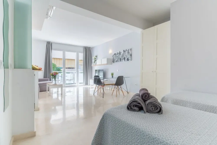 Superior Twin Studio with city view