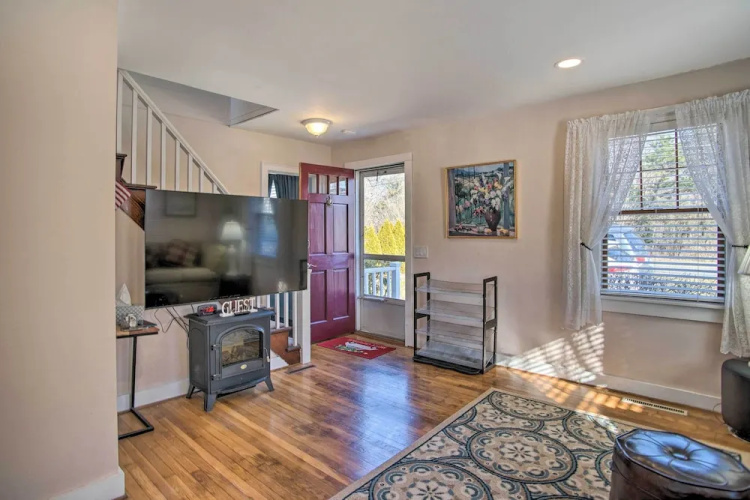 Pet-friendly Hyannis Home w/ Deck & Stream Views!
