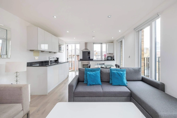 Apartment with city view