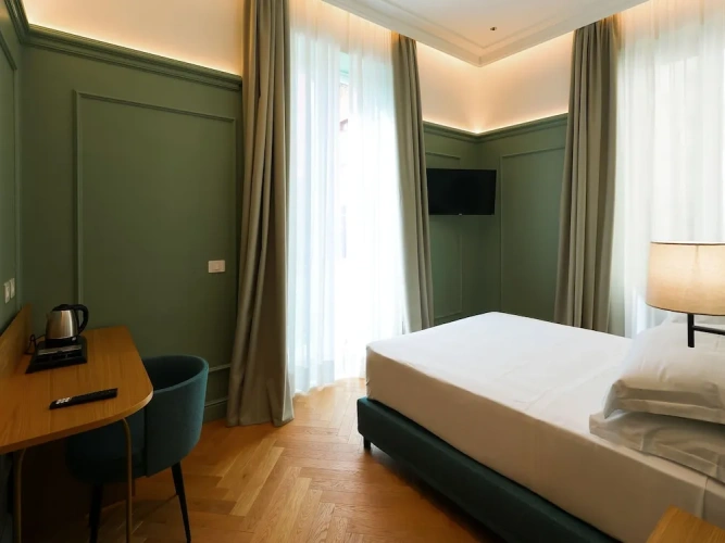 Standard Double room with balcony and with garden view