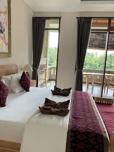 Deluxe Double room with balcony and with mountain view