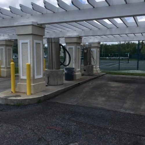 Outside