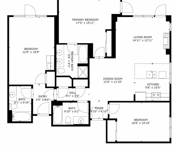 1 Bedroom Standard room