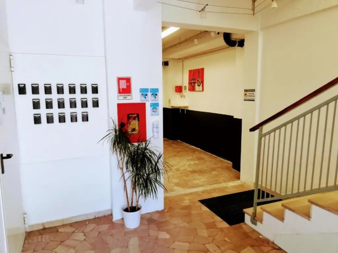 Studio with balcony and with lake view