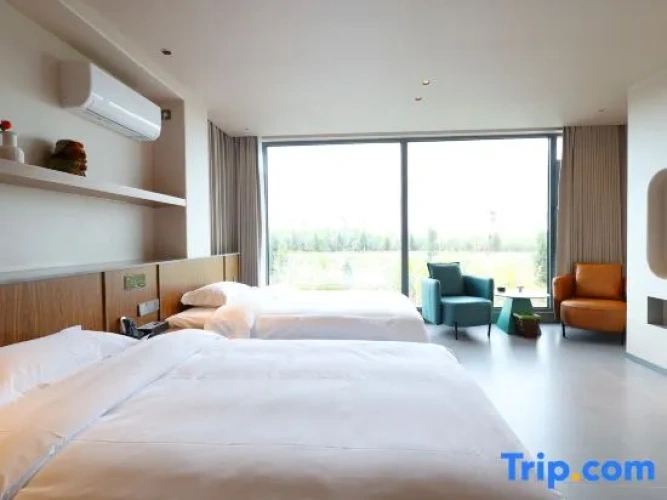 Standard Twin room with courtyard view