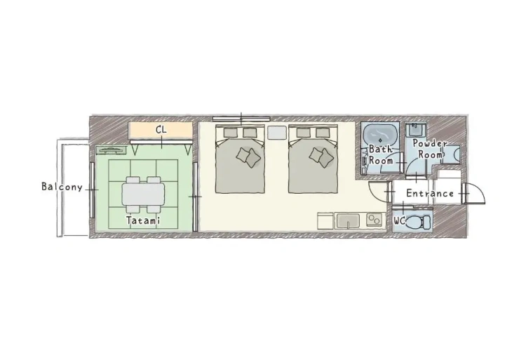1 Bedroom Apartment