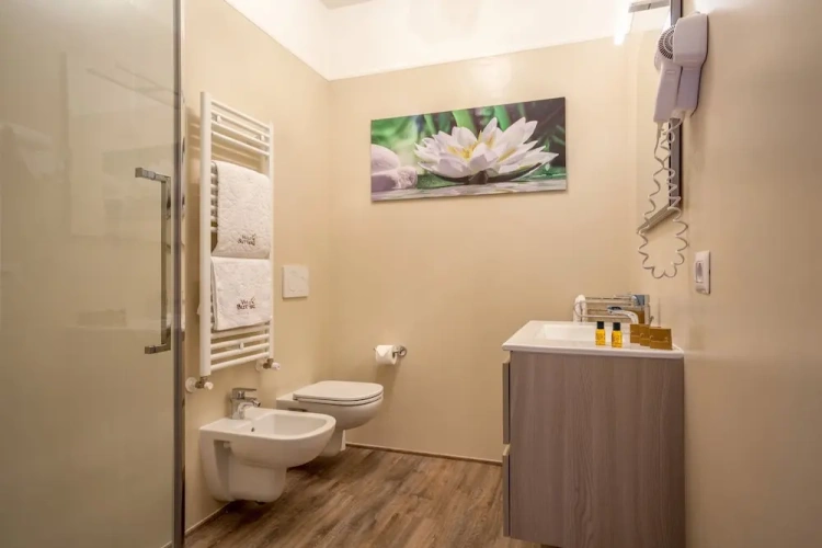Suite with balcony and with land view