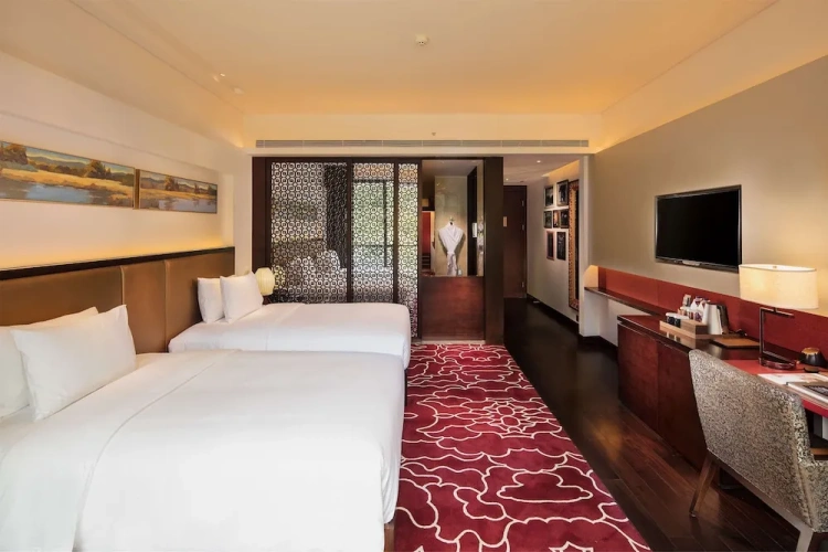 Deluxe Twin room with balcony and with river view