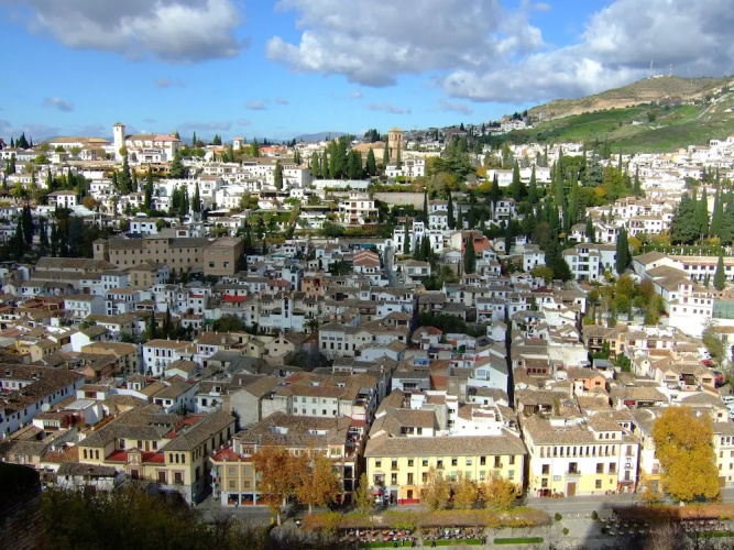 Sky is Blue in Granada