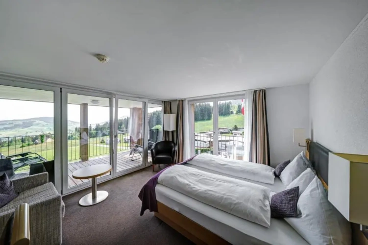 Superior Double room with balcony and with view
