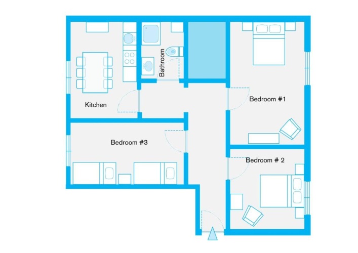 3 Bedrooms Apartment