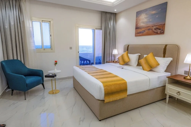 1 Bedroom Junior Suite with balcony and with sea view