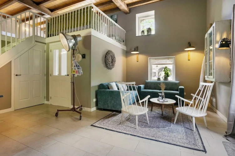 Luxury Quadruple room with garden view