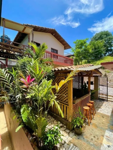 Deluxe Double room with balcony and with garden view