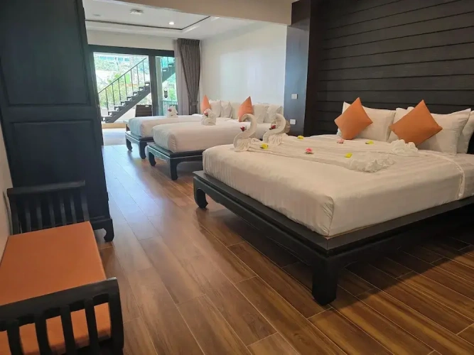Standard Quadruple Family room