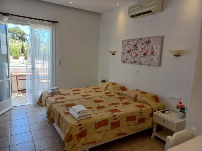 Economy room with balcony
