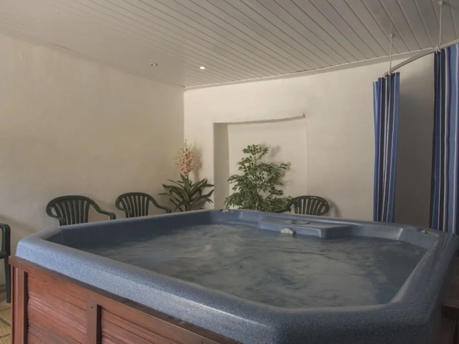 Cottage with balcony