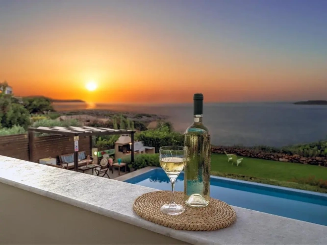 Villa beachfront