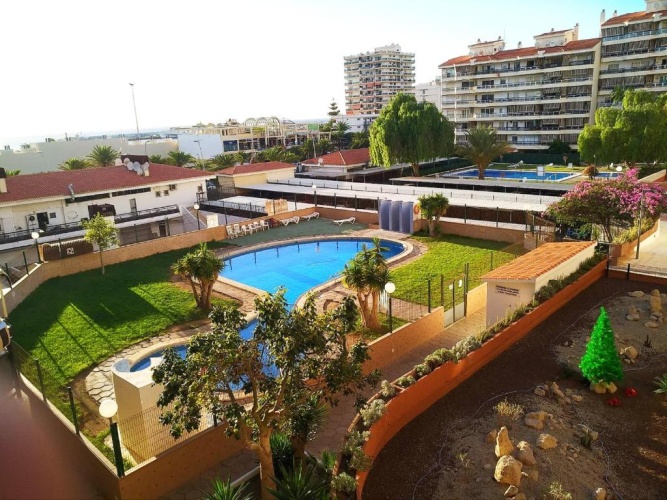 Outside