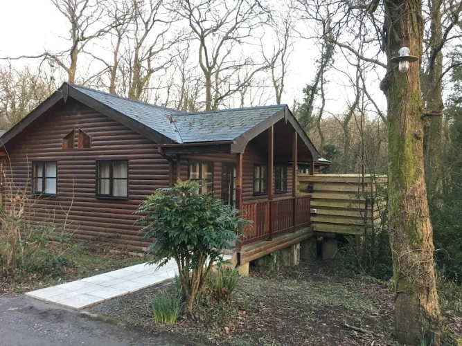 Shrew Lodge Hot Tub