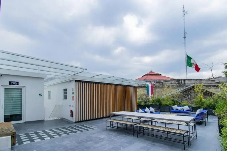 104 Loft Centro Cdmx Confort 1° Piso Balcon