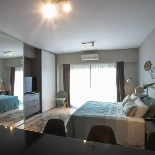 The Feather Comfortable Studio With Balcony