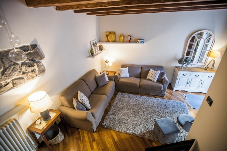 Deluxe Duplex room with balcony and with courtyard view