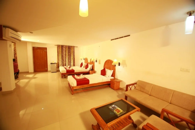 Standard Family room with balcony and with view