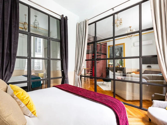 Luxury 3 Bedroom 2 Bathroom - AC - Louvre & Marais