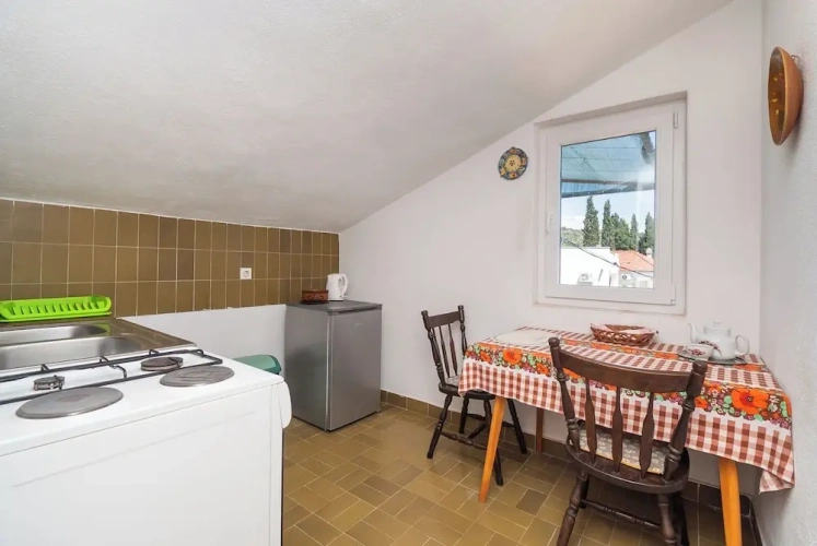 Studio with balcony