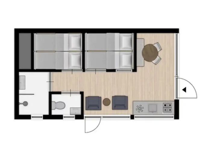 Guest rooms