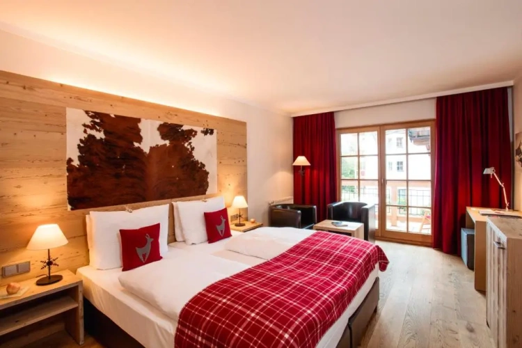 Comfort Double room with balcony and with mountain view