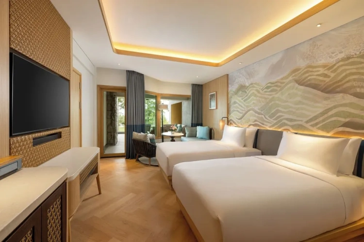 Premium Twin room with garden view
