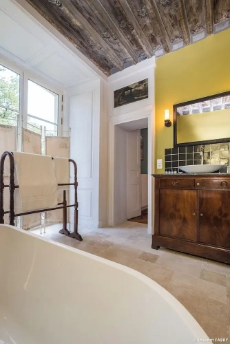 Luxury Double room with balcony and with mountain view