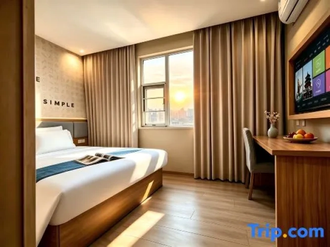 Business room with city view