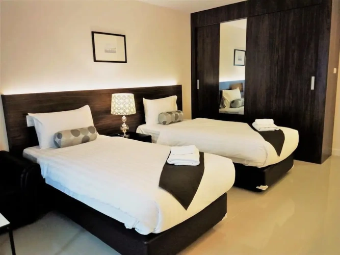 Standard Twin room with balcony