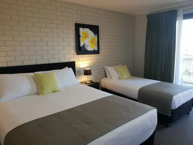 Standard Twin room with balcony and with garden view